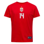 Norge T-shirt Hegerberg 14 - Barn - Nff, storlek 146-152 cm/Kids Large