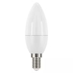 LED-lamppu emos valaistus e14, 220-240v, 5w, 470lm, 2700k, lämmin valkoinen, 30000h, klassinen kynttilä 102x35x35mm