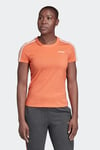 adidas Womens 3S Essentials T-Shirt - Orange / XL