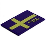 Armygross Svenska Flaggan "Du Gamla Du Fria" PVC Patch