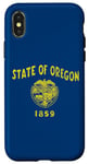 iPhone X/XS STATE OF OREGON FLAG THE BEAVER STATE Case