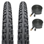 26" Bike Tyre Continental Tour Ride 26x1.75 & Schrader Tubes