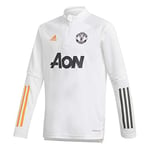 adidas Mixte enfant 20/21 Mufc Training Top Haut d entra nement, Blanc, FR : L (Taille Fabricant 164) EU