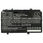 vhbw Batterie compatible avec Asus ZenBook 17 FOLD OLED ordinateur portable (4800mAh, 15,48V, Li-polymère)