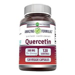 Amazing Formulas Quercetin 500 mg 120 Veg Caps By Amazing Nutrition