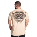 Gasp Utility Street Tee Washed Desert S