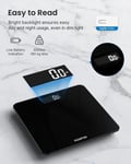 RENPHO CoreS1 Digital Bathroom Scales for Body Weight, Weighing Scale Electronic