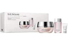 Sensai cellular performance gift box - face cream + eye cream + lotion