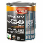 Owatrol - Peinture décorative antirouille rustol deco satin au ral 0,75L multi supports ral: 8012 Brun