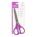 Sharp Craft Scissors for Adults - Japanese Precision Stainless Steel Blades - Non-Stick Teflon Coated - Ergonomic Design - Perfect for Paper, Card, Felt and Fabric - by Crafters Companion (6 Inch)