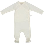 MarMar Rubetta newborn romber wool pointelle – natural - 68