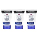 3 x Neutrogena Norwegian Formula Hand Cream Concentrated Scented 50ml