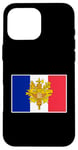 Coque pour iPhone 16 Pro Max Drapeau France armoiries