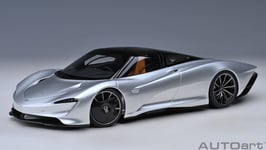 Mclaren Speedtail 2020 Supernova Argent Maquette de Voiture 1:18 Autoart