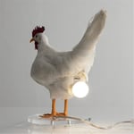 Rl Kyckling Led Lampa Ägg Nattlampa Taxidermi Ägg Skrivbordslampa