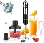 Baby Food Hand Blenders 5-in-1 800W Electric Stick Blenders 12 Speed Adjustable