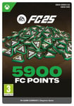 Microsoft EA SPORTS FC 25 5900 Points - Xbox