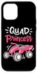 Coque pour iPhone 12/12 Pro Femme Quad Lover ATV Rider Offroad Quad Bike