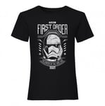 Star Wars: The Rise of Skywalker Womens/Ladies First Order Stormtrooper Boyfriend T-Shirt - L