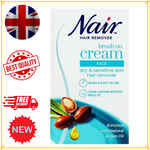 Nair Nourish Facial Brush-On - Hair Removal Cream for Dry & Sensitive Skin, 50ml