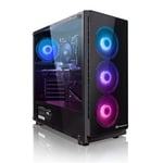 Megaport PC Gamer fixe RTX4070 Super 12Go - AMD Ryzen 7 5700X - 32Go DDR4 - 1To M.2 SSD - SANS système d'exploitation - 416-FR