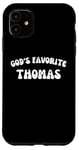 Coque pour iPhone 11 Thomas préféré de Dieu - Religieux chrétien drôle