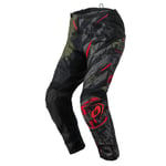 O'Neal | Motorcycle-Pants | Enduro Motocross | Fit for Maximum Freedom of Movement, Lightweight, Breathable and Durable Design | Pants Element Ride | Adult | Black Green | Size 28