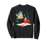 Disney The Little Mermaid Flounder and Sebastian Sweatshirt