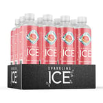 Sparkling Ice, Pink Grapefruit Flavored Sparkling Water - Contains Vitamins- Only 12 calories- No Added Sugar - No Carbs (12 x 500ml Bottles)