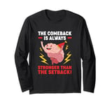 Stroke Awareness The Comeback Is Always Stronger Long Sleeve T-Shirt