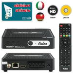 FUBA ODE718 Récepteur satellite Full HD HDMI DVB-S2 incl. Carte TiVuSat active