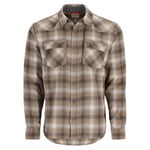 Simms Santee Flannel Shirt Bayleaf/Sunglow Pane Ombre XL