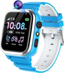 Montre Connectée Enfant-26 Jeux Éducatifs,Smartwatch Enfant Téléphone,Montre Intelligente Enfants Avec Sos Podomètre Caméra Réveil,Mp3 Musique Montres Cadeaux Pour Enfants 3-12 Ans