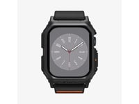 Spigen Lite Fit Pro, Ask, Smartwatch, Svart, Apple, Apple Watch (42Mm), Polyester, Termoplastisk Polyuretan (Tpu)