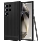 Spigen Neo Hybrid Case Compatible with Samsung Galaxy S24 Ultra - Black