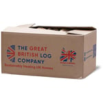 Great British Log Company 20L Kiln-Dried Easy Kindling in a 100% Recyclable Box – Exceptional Value! – Ideal for Wood Burners, Fireplaces, Fire Pits, and Pizza Ovens