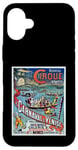 Coque pour iPhone 16 Plus Affiche vintage Carnaval Paris Maillot Bordeaux