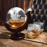 Jordglob Whiskey Karaff Set