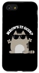 Coque pour iPhone SE (2020) / 7 / 8 Jeu de mots amusant pour chats Meow's It Going