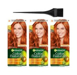 Lot de 3 crèmes de coloration pour cheveux Garnier Color Naturals toutes...