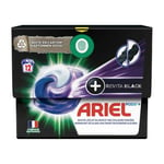 Ariel pods+, lessive liquide / capsules 12 lavages, +revitablack