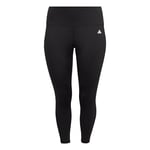 adidas Women's Training Essentials High-Waisted 7/8 Leggings (Plus Size), Black, XXL Plus