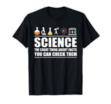 Scientist outfit adult great thing facts biology science T-Shirt