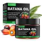 Batana Oil for Hair Growth - 100% Natural Botana Oil from Honduras, Eliminate Hair Split Ends, Restores Damaged Hair and Scalp, Enhances Hair Radiance Nourishment, All Hair Types (1 Pack 1x120 G)