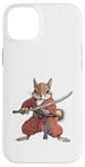 Coque pour iPhone 14 Plus Anime Samurai Squirrel Warrior Kids