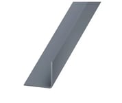 Cornière PVC gris titane 20 x 20 mm, 1,3 m