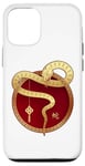 iPhone 12/12 Pro Zen Taiji Lucky Money Red Pocket Snake Year Pj ART ON BACK Case