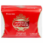 Cussons Imperial Leather Original Ivory Soap Bars Regular Size 100g x 4