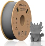 Creality Hyper PLA Filament 1.75 mm, Haute Vitesse PLA 30-600 mm/s Filament d'imprimante 3D, Précision Dimensionnelle +/-0.03 mm, pour la Plupart des Imprimantes 3D, Bobine de 1 KG (2.2 lbs) Gris