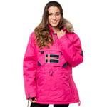 Parka Geographical Norway  Parka Aubergine pour femme